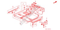 FLOOR MAT for Honda CIVIC CRX ESI 2 Doors 5 speed manual 1997
