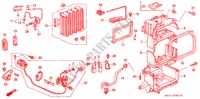 AIR CONDITIONER (UNIT) (LH)('94 ) for Honda CIVIC LSI 3 Doors 5 speed manual 1995