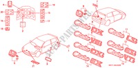 EMBLEM for Honda CIVIC LSI 3 Doors 5 speed manual 1995