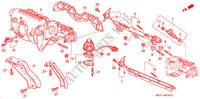 INTAKE MANIFOLD (PGM FI) (SOHC VTEC) for Honda CIVIC VEI 3 Doors 5 speed manual 1992