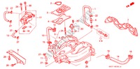 INTAKE MANIFOLD (PGM FI) (SOHC) for Honda CIVIC LSI 3 Doors 5 speed manual 1994