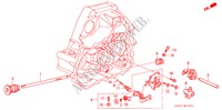 SHIFT ROD/SHIFT HOLDER (DOHC VTEC) for Honda CIVIC VTI 3 Doors 5 speed manual 1995