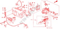 THROTTLE BODY (DOHC VTEC) (1.6L SOHC VTEC) for Honda CIVIC ESI 3 Doors 5 speed manual 1994