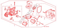 DISTRIBUTOR (TEC) for Honda CIVIC LSI 4 Doors 5 speed manual 1992