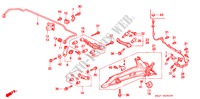 REAR STABILIZER/REAR LOWER ARM for Honda CIVIC VTI 4 Doors 5 speed manual 1993