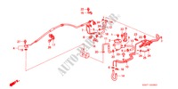 P.S. LINE (LH) for Honda CIVIC COUPE LSI 2 Doors 4 speed automatic 1995