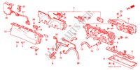 METER COMPONENTS (3) for Honda PRELUDE DOHC VTEC 2 Doors 5 speed manual 1994