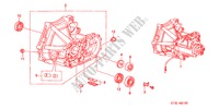 CLUTCH CASE (DIESEL) for Honda CIVIC 2.0ITD        75PS 5 Doors 5 speed manual 2000