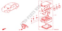 CONTROL UNIT (ENGINE ROOM) (RH) for Honda CIVIC 1.4I 5 Doors 4 speed automatic 1999