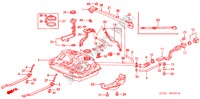 FUEL TANK (DIESEL) for Honda CIVIC 2.0ITD        75PS 5 Doors 5 speed manual 2000