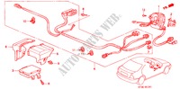 SRS UNIT (RH) for Honda CIVIC 2.0ITD 5 Doors 5 speed manual 2000