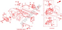 THROTTLE BODY (1.6L SOHC VTEC) for Honda CIVIC ES 5 Doors 5 speed manual 1999