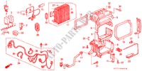 AIR CONDITIONER (COOLING UNIT) (LH) for Honda INTEGRA TYPE R 3 Doors 5 speed manual 1998