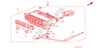 HEATER CONTROL for Honda INTEGRA TYPE R 3 Doors 5 speed manual 2000