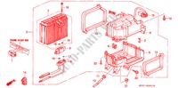 AIR CONDITIONER (UNIT) (RH) for Honda ACCORD AERODECK 2.2IES 5 Doors 4 speed automatic 1996