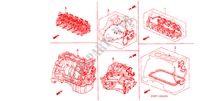 GASKET KIT/ENGINE ASSY./ TRANSMISSION ASSY. for Honda ACCORD AERODECK 2.0ILS 5 Doors 4 speed automatic 1994