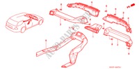 HEATER DUCT (RH) for Honda ACCORD AERODECK 2.0IES 5 Doors 5 speed manual 1994