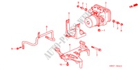 ABS MODULATOR (LH) ('00 ) for Honda NSX NSX-T 2 Doors 6 speed manual 2001