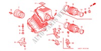 AIR CLEANER (3.2L) for Honda NSX NSX 2 Doors 6 speed manual 1998