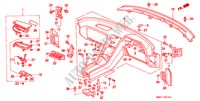 INSTRUMENT PANEL (RH) for Honda NSX NSX-T 2 Doors 5 speed manual 1995