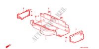 TRUNK FLOOR MAT for Honda NSX NSX-T 2 Doors 4 speed automatic 2001