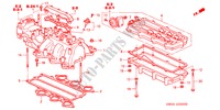 INTAKE MANIFOLD for Honda NSX NSX 2 Doors 6 speed manual 2004