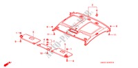ROOF LINING (NSX) for Honda NSX NSX 2 Doors 6 speed manual 2004