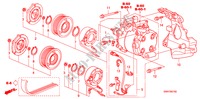 AIR CONDITIONER (COMPRESSOR) (2.0L) for Honda CR-V RVSI 5 Doors 6 speed manual 2008