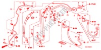AIR CONDITIONER (HOSES/PI PES) (LH) (2.0L) (2.4L) for Honda CR-V RVSI 5 Doors 6 speed manual 2008