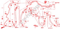 AIR CONDITIONER (HOSES/PI PES) (RH) (2.0L) (2.4L) for Honda CR-V EX 5 Doors 5 speed automatic 2008