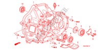 CLUTCH CASE (2.4L) for Honda CR-V RV-SI 5 Doors 6 speed manual 2008