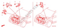 ENGINE WIRE HARNESS STAY (DIESEL) for Honda CR-V DIESEL 2.2 ELEGANCE/SPORT 5 Doors 6 speed manual 2008