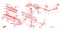 FUEL INJECTOR (2.4L) for Honda CR-V RV-SI 5 Doors 6 speed manual 2008