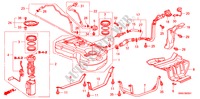 FUEL TANK (DIESEL) for Honda CR-V DIESEL 2.2 ELEGANCE/SPORT 5 Doors 6 speed manual 2008