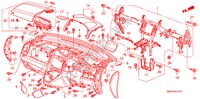 INSTRUMENT PANEL (RH) for Honda CR-V RVSI 5 Doors 5 speed automatic 2008