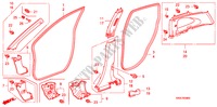 PILLAR GARNISH for Honda CR-V DIESEL 2.2 ELEGANCE/SPORT 5 Doors 6 speed manual 2008