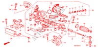 P.S. GEAR BOX (EPS) (RH) for Honda CR-V EX 5 Doors 5 speed automatic 2007