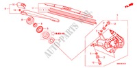 REAR WIPER for Honda CR-V DIESEL 2.2 ELEGANCE/SPORT 5 Doors 6 speed manual 2008