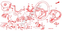STEERING WHEEL (SRS) for Honda CR-V RVSI 5 Doors 6 speed manual 2008