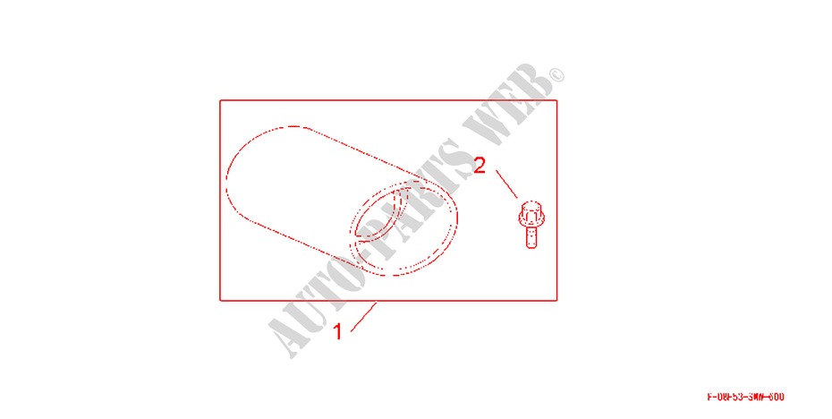 FINISHER EXH.PIPE for Honda CR-V DIESEL 2.2 ELEGANCE 5 Doors 6 speed manual 2008