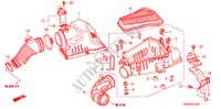 AIR CLEANER(DIESEL)('10) for Honda CR-V DIESEL 2.2 ELEGANCE 5 Doors 6 speed manual 2010