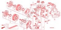 AIR CONDITIONER(2.0L)(COM PRESSOR) for Honda CR-V ELEGANCE/LIFESTYLE 5 Doors 6 speed manual 2010