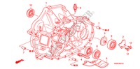 CLUTCH CASE(2.4L) for Honda CR-V RV-I 5 Doors 6 speed manual 2009