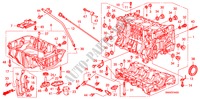 CYLINDER BLOCK/OIL PAN(DI ESEL)('09) for Honda CR-V DIESEL 2.2 SE 5 Doors 6 speed manual 2009