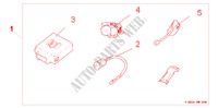 FR EXT KIT PARK SENS ATT for Honda CR-V DIESEL 2.2 ELEGANCE 5 Doors 6 speed manual 2010