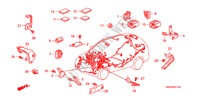 HARNESS BAND/BRACKET(RH)( 2) for Honda CR-V ES 5 Doors 6 speed manual 2010