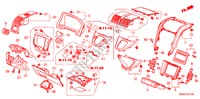 INSTRUMENT PANEL GARNISH( DRIVER SIDE)(LH) for Honda CR-V ELEGANCE/LIFESTYLE 5 Doors 6 speed manual 2010