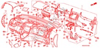 INSTRUMENT PANEL(LH) for Honda CR-V ELEGANCE/LIFESTYLE 5 Doors 6 speed manual 2010