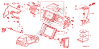 NAVIGATION SYSTEM(RH) for Honda CR-V DIESEL 2.2 EX 5 Doors 6 speed manual 2009