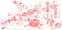 REAR DIFFERENTIAL/MOUNT for Honda CR-V ELEGANCE/LIFESTYLE 5 Doors 6 speed manual 2010